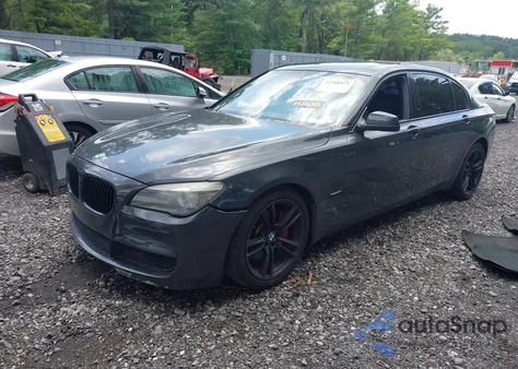 2012 BMW 750Li from USA, damaged, VIN WBAKB8C50CC963277